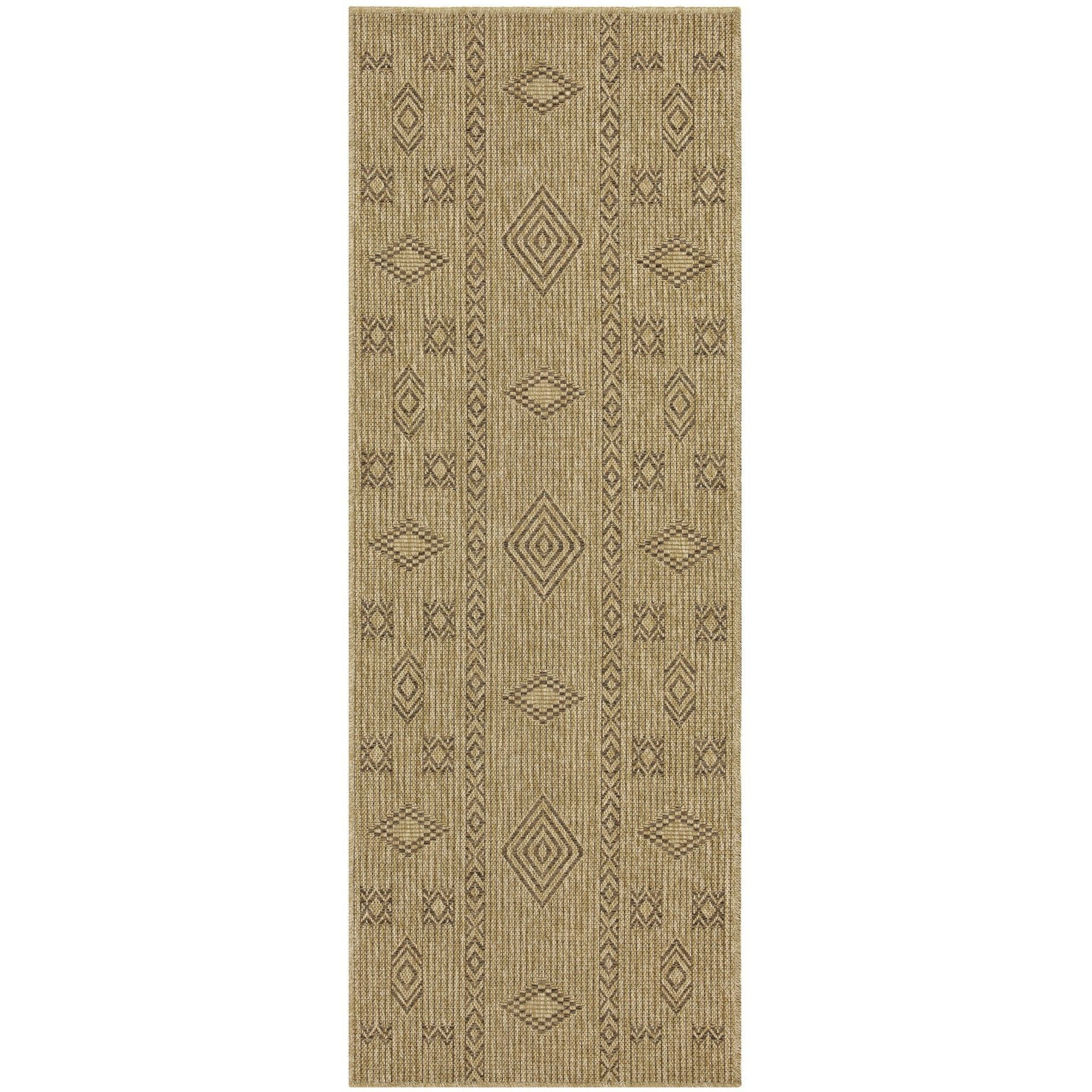 Earth Gc_Ntl1002 Jute/Mocha 7 Ft. 10 In. X 10 Ft. 3 In. Indoor/Outdoor Area Rug