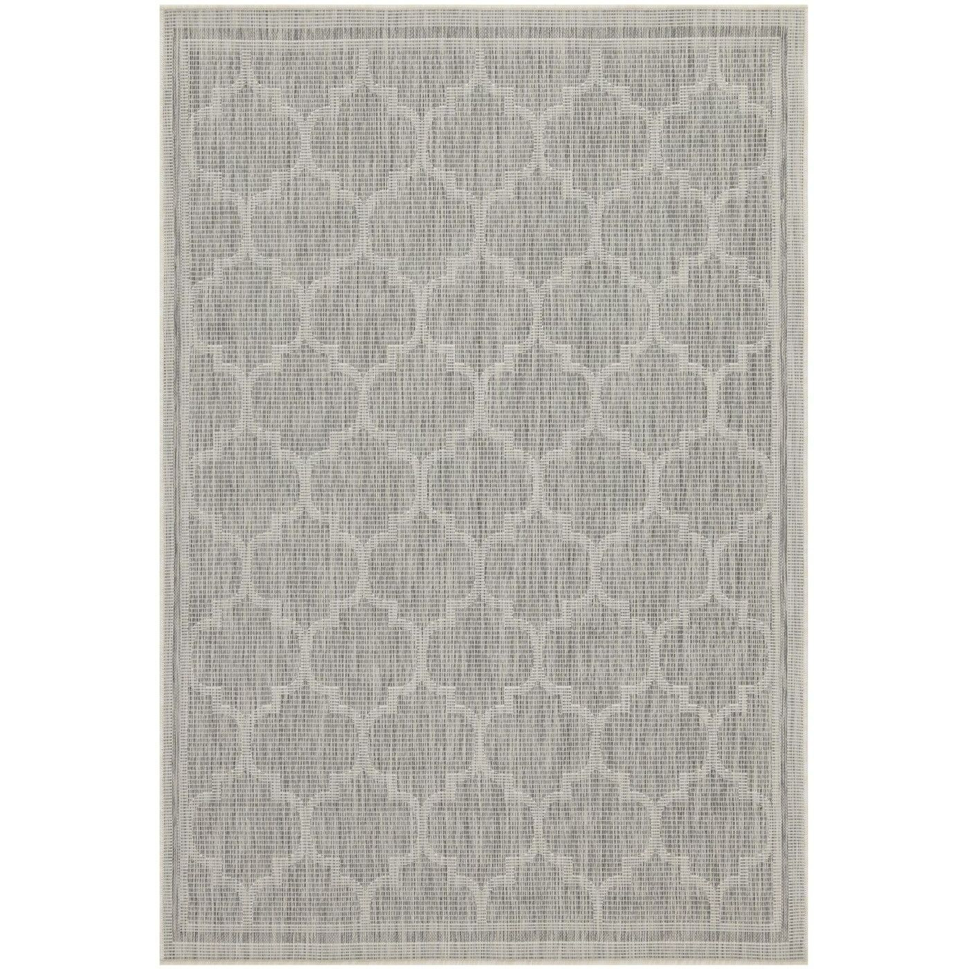 Sunshine Gc_Har2006 Silver 5 Ft. 3 In. X 7 Ft. 3 In. Indoor/Outdoor Area Rug