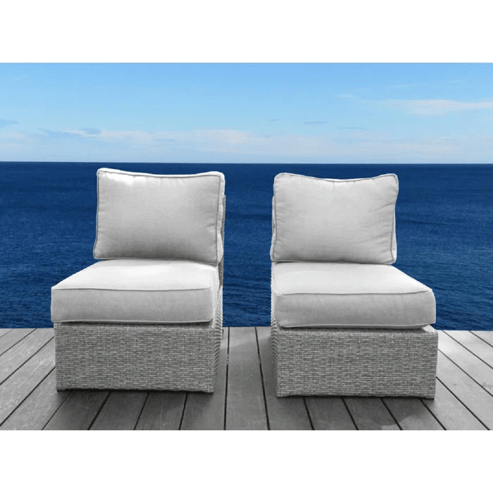 Fully Assembled Patio Chair With Cushions