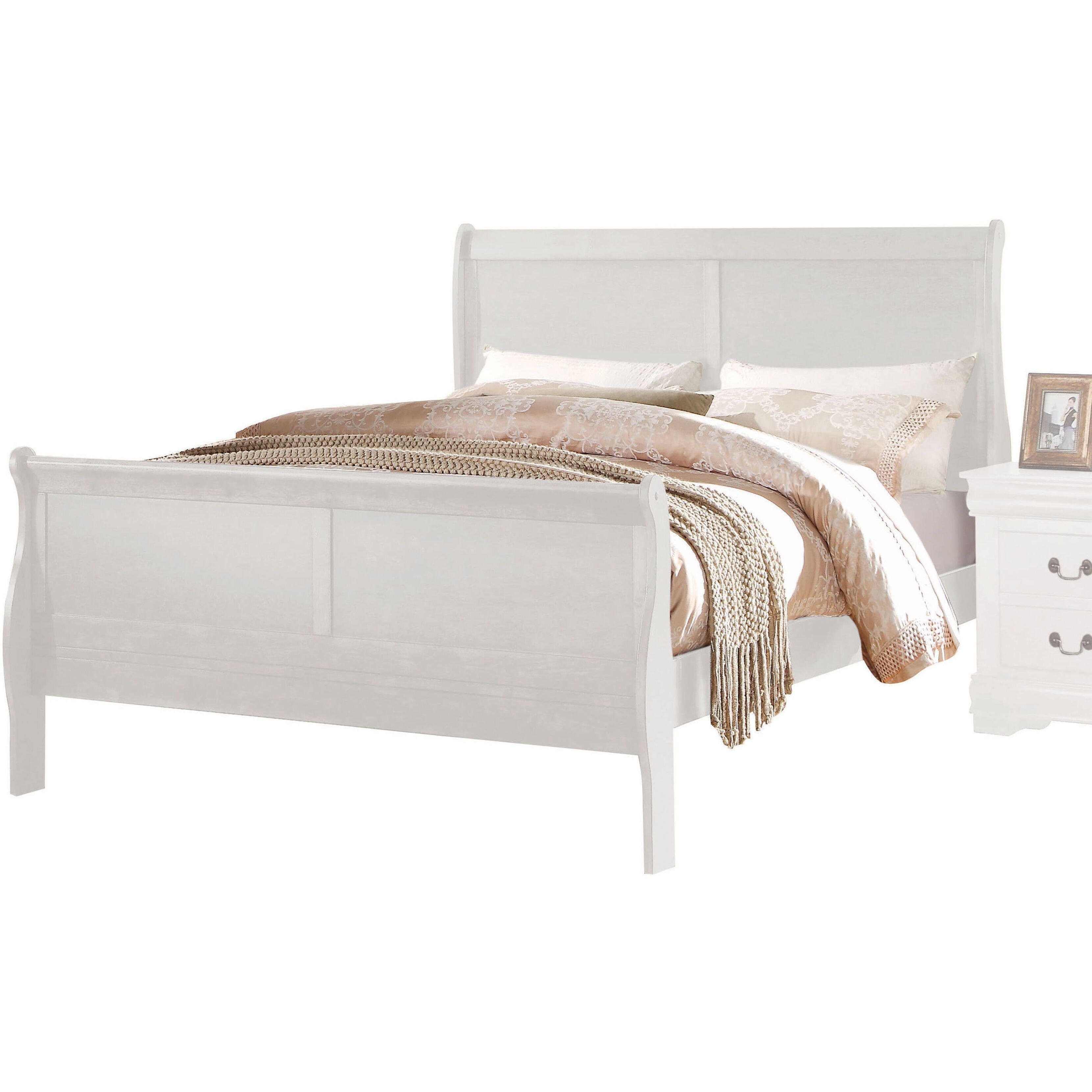 White Twin Bed