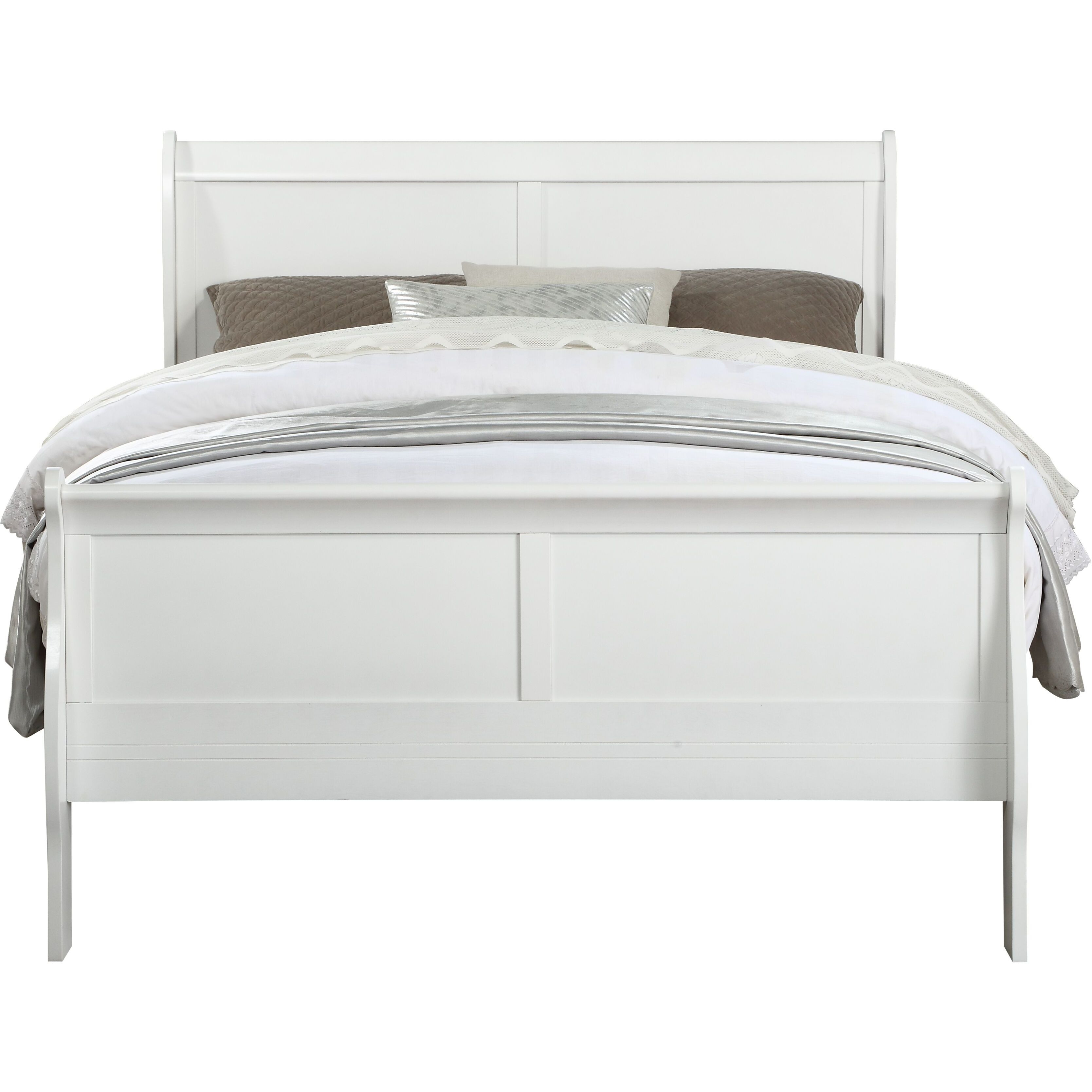 White Twin Bed