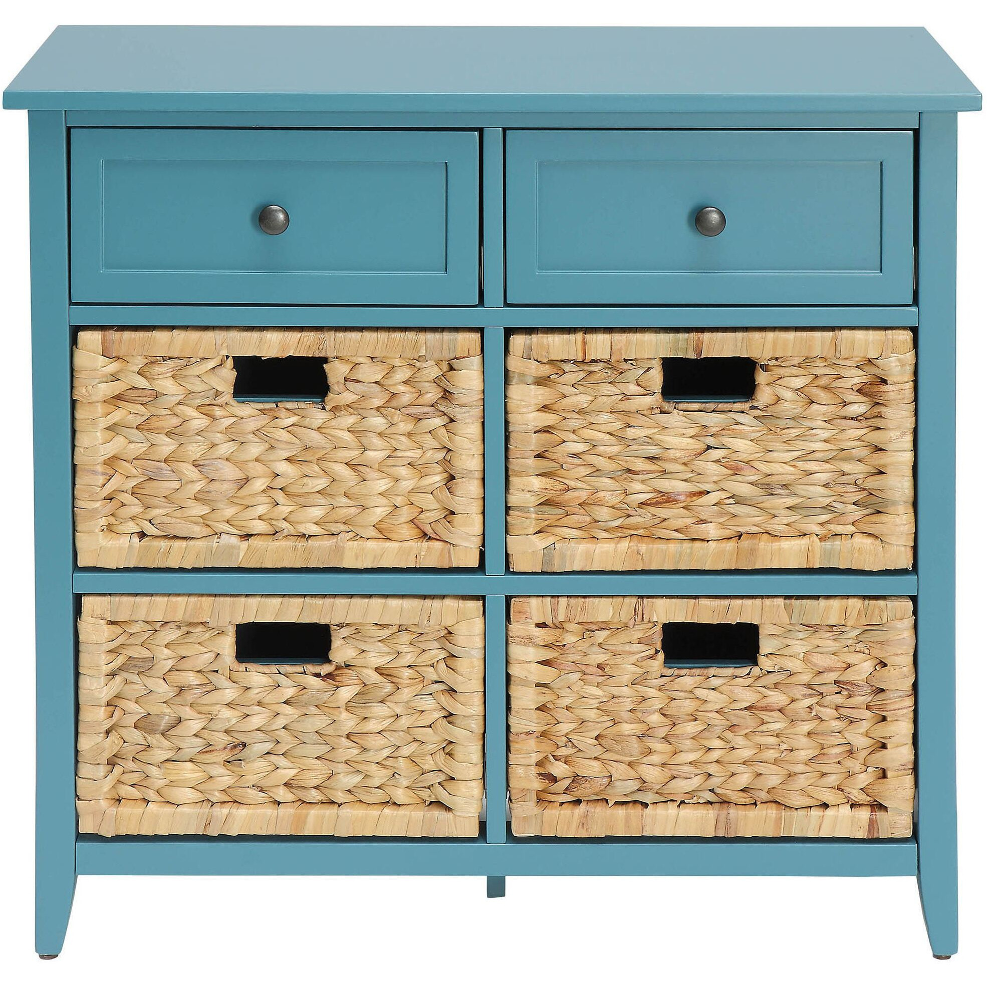 Teal Console Table With Storage