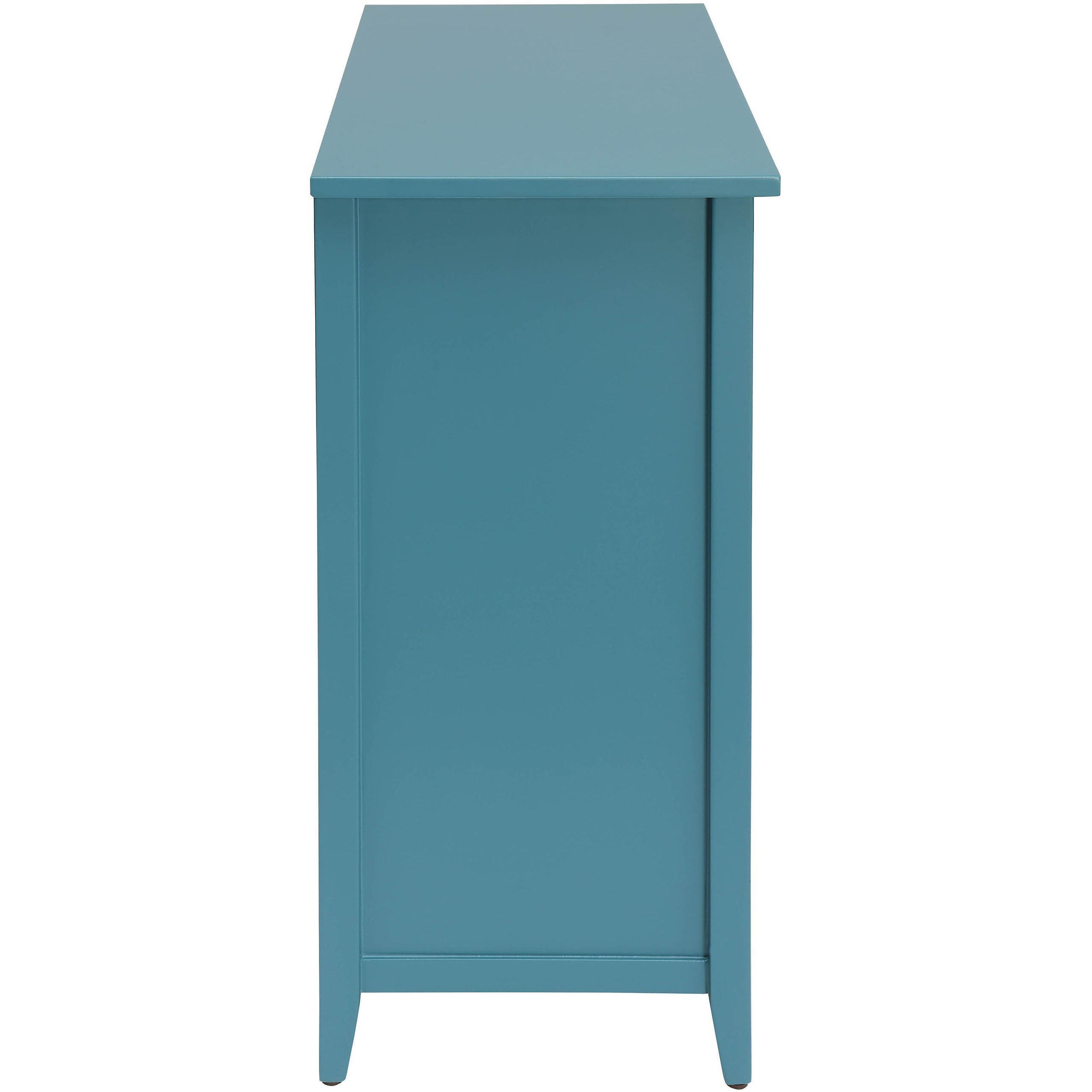 Teal Console Table With Storage