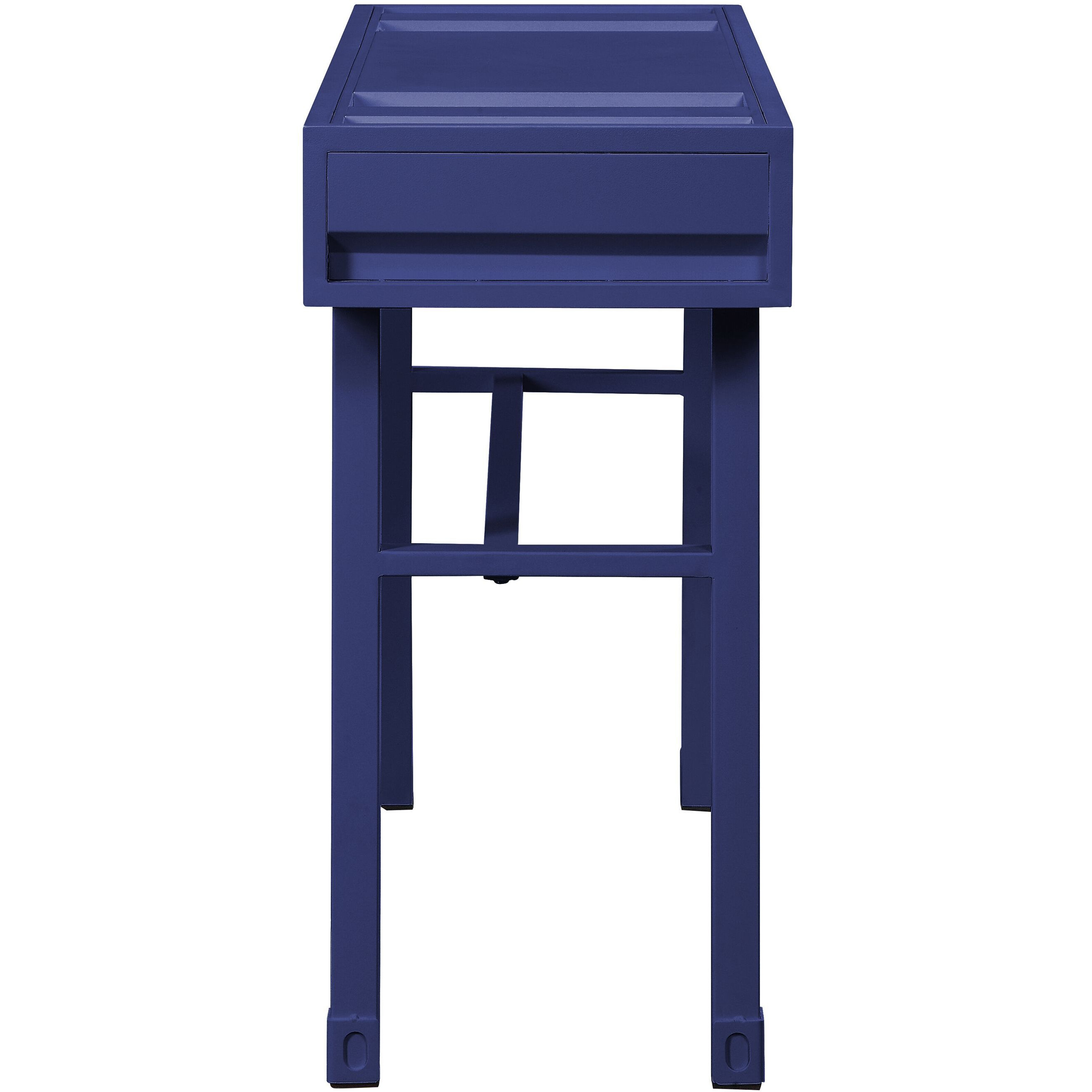 Blue Writing Desk With 1 Drawer