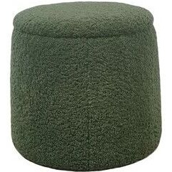 Round Storage Ottoman