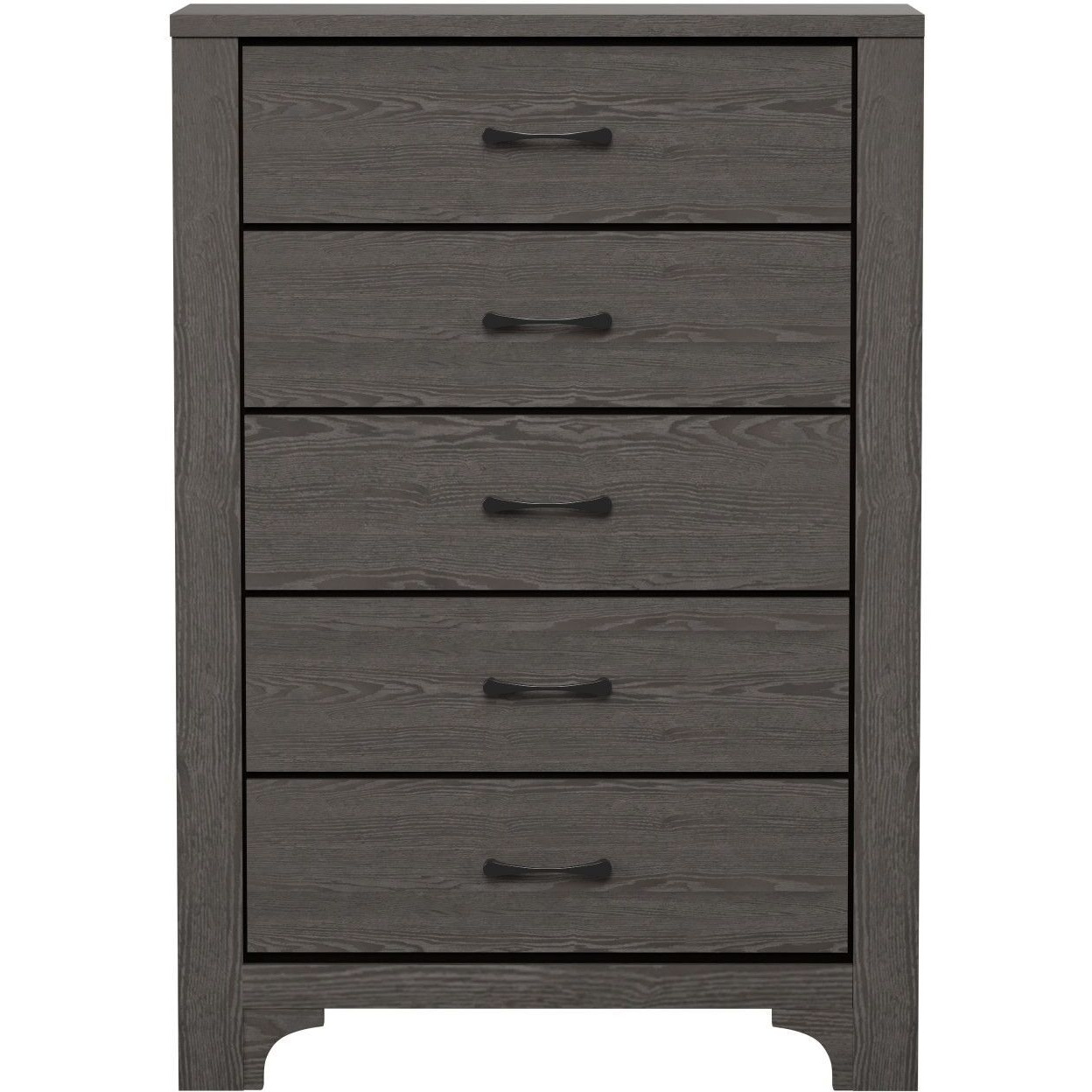 Wallace & Bay Junipe Brown 5-Drawer Chest