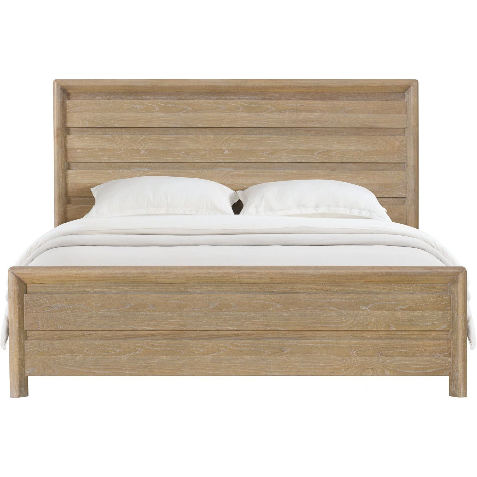 Wallace & Bay Clove Tan King Panel Bed