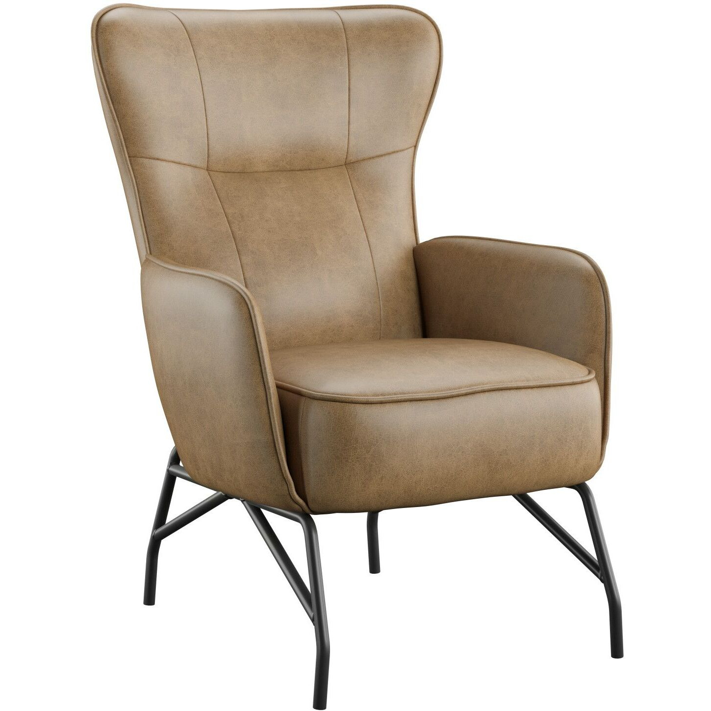 Wallace & Bay Graham Brown Accent Chair