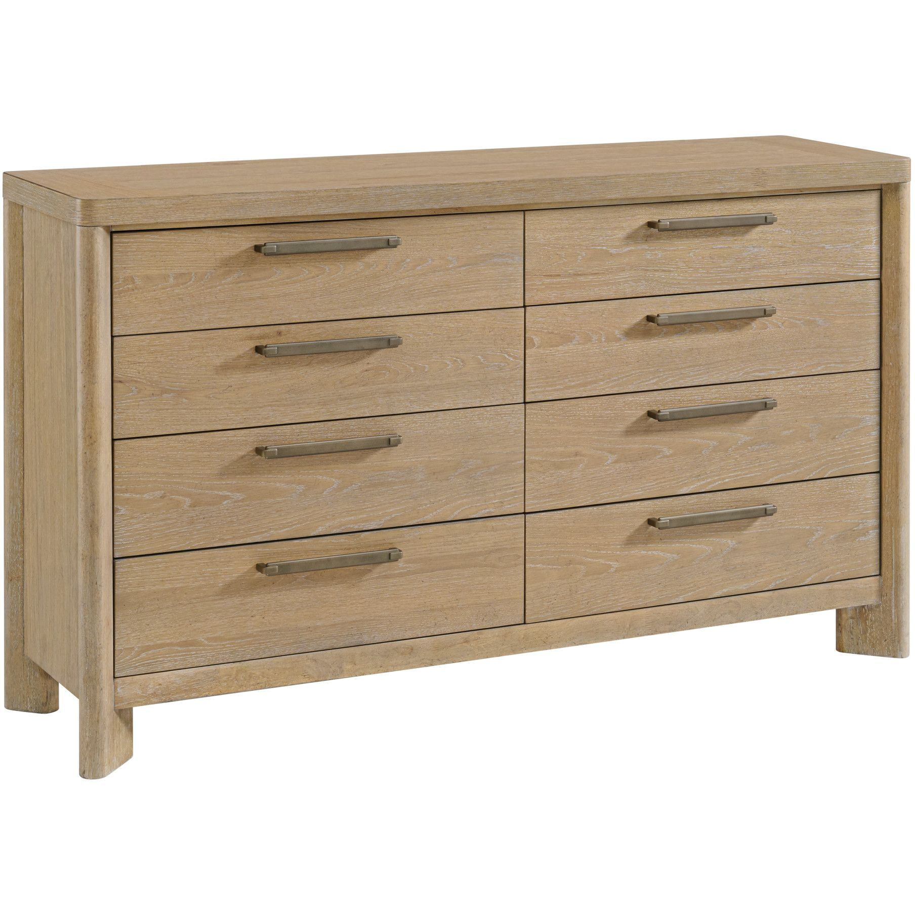 Wallace & Bay Clove Tan 8-Drawer Dresser