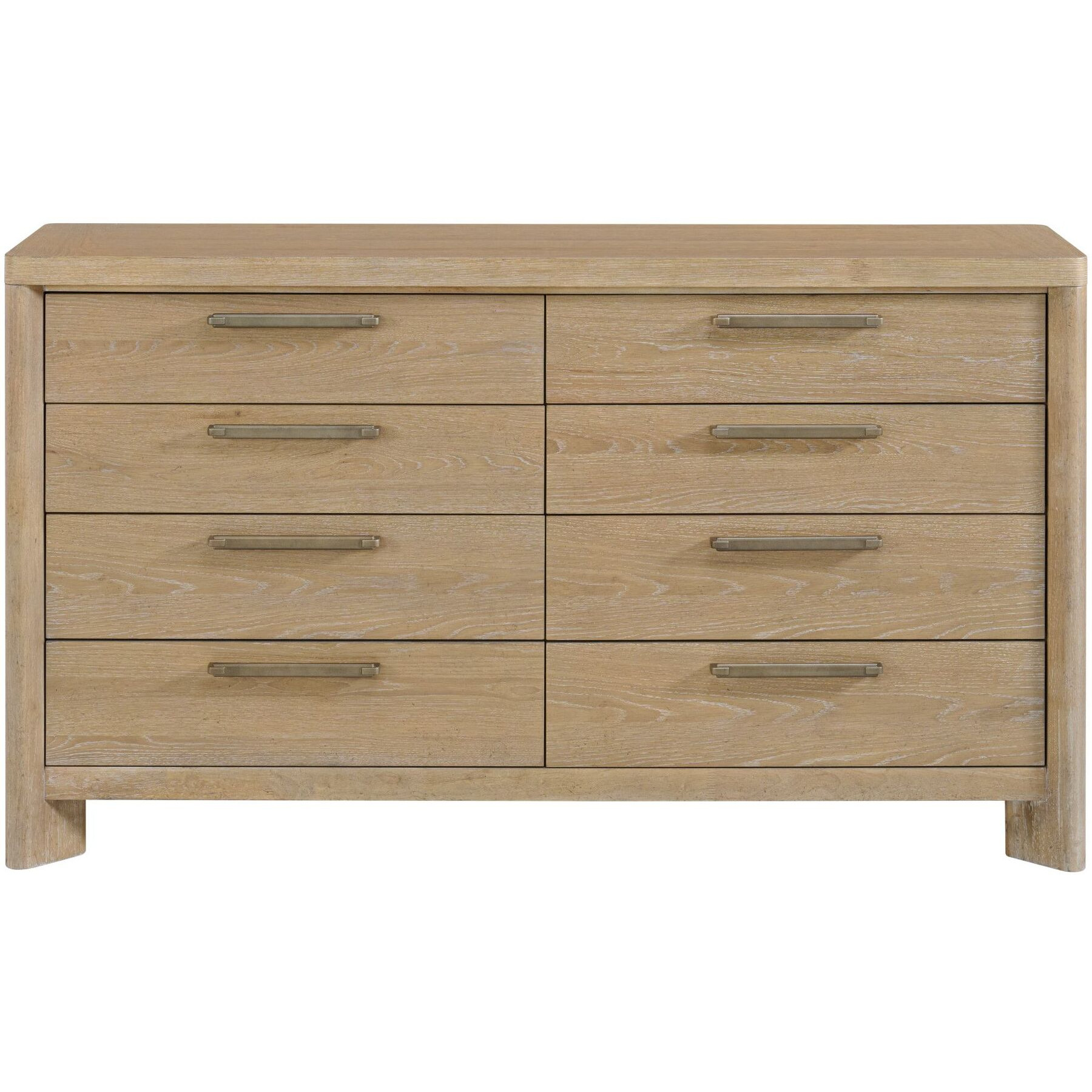 Wallace & Bay Clove Tan 8-Drawer Dresser