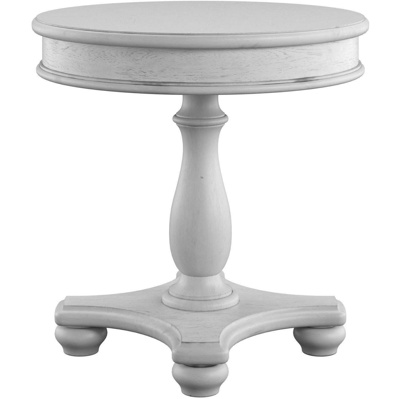 Wallace & Bay Mariano Gray Round End Table