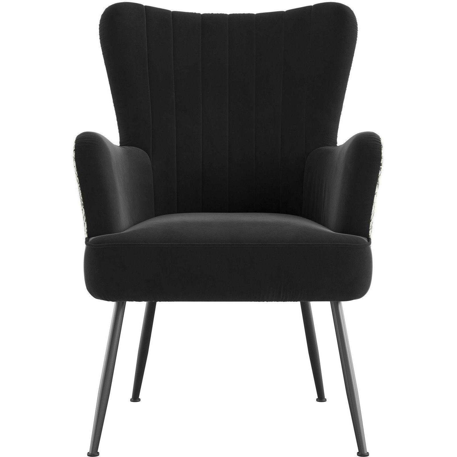 Wallace & Bay Amirra Black Accent Chair