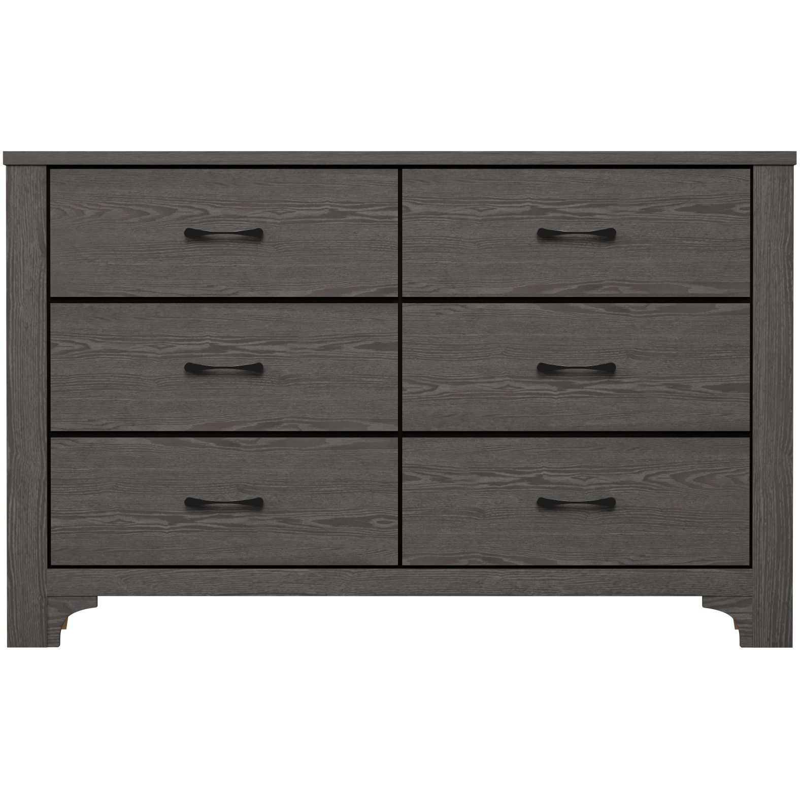 Wallace & Bay Junipe Brown 6-Drawer Dresser