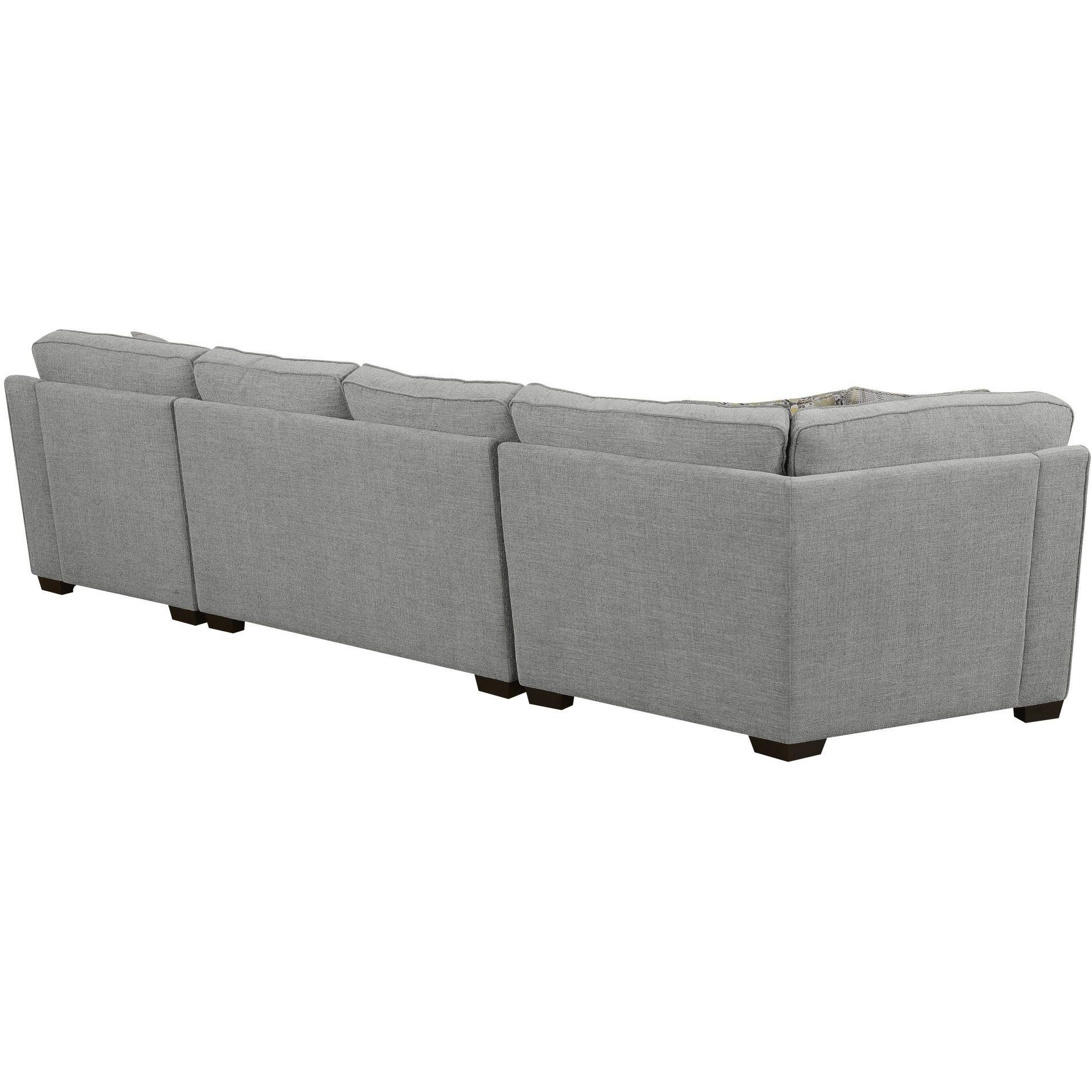 Wallace & Bay Berza Gray Right Side Facing Chaise Sectional