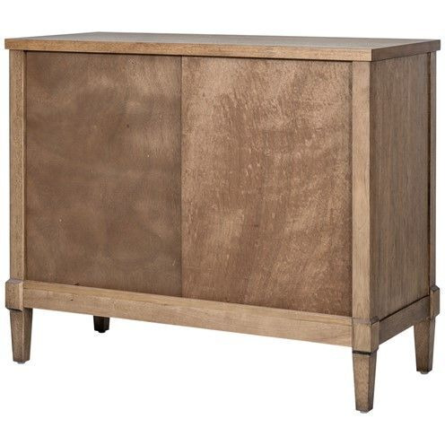 Woven Cane Accent Cabinet