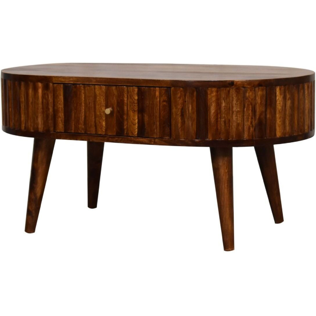 Stripe Chestnut Coffee Table