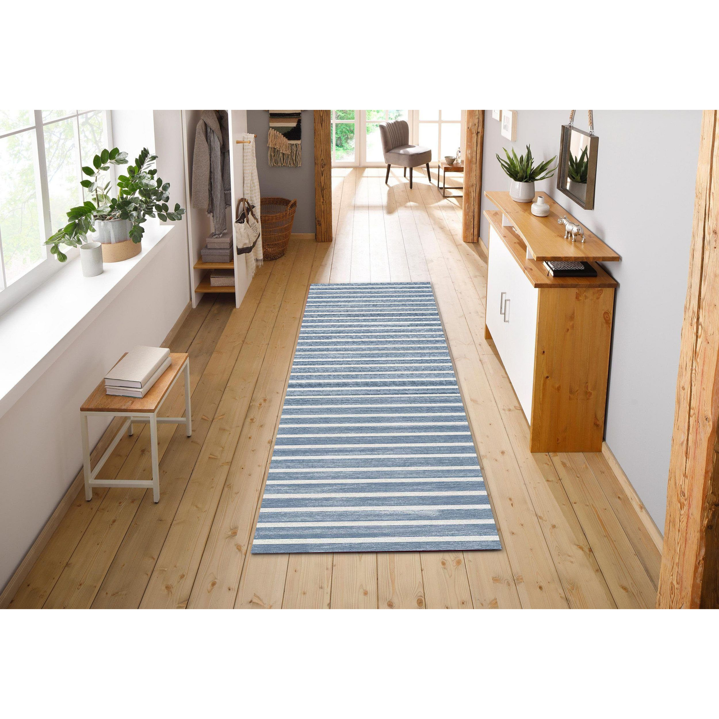 Macau K7348-2 - 24"" X 66"" Non-Slip Runner Rug