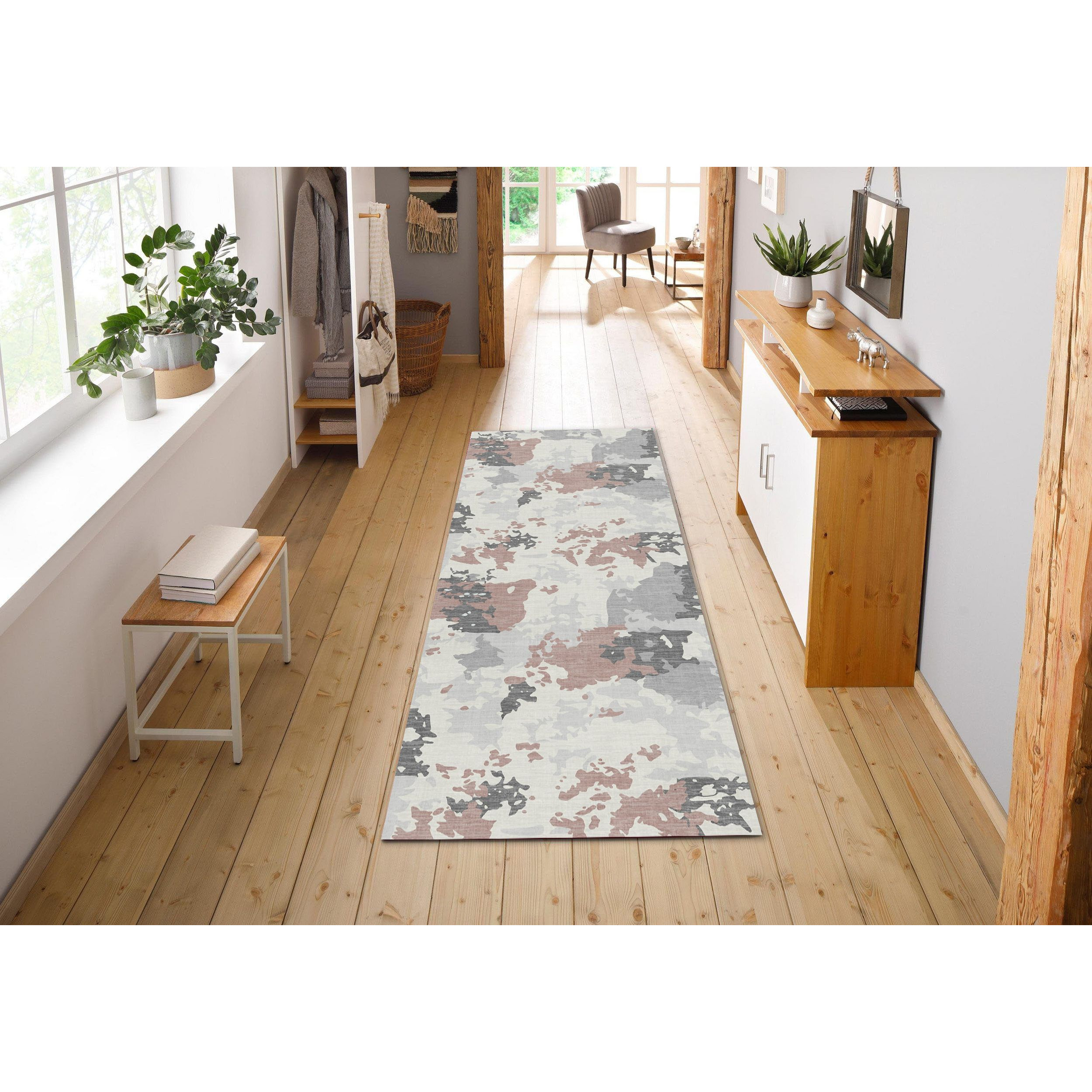 Macau Fc36239-D - 24"" X 66"" Non-Slip Runner Rug