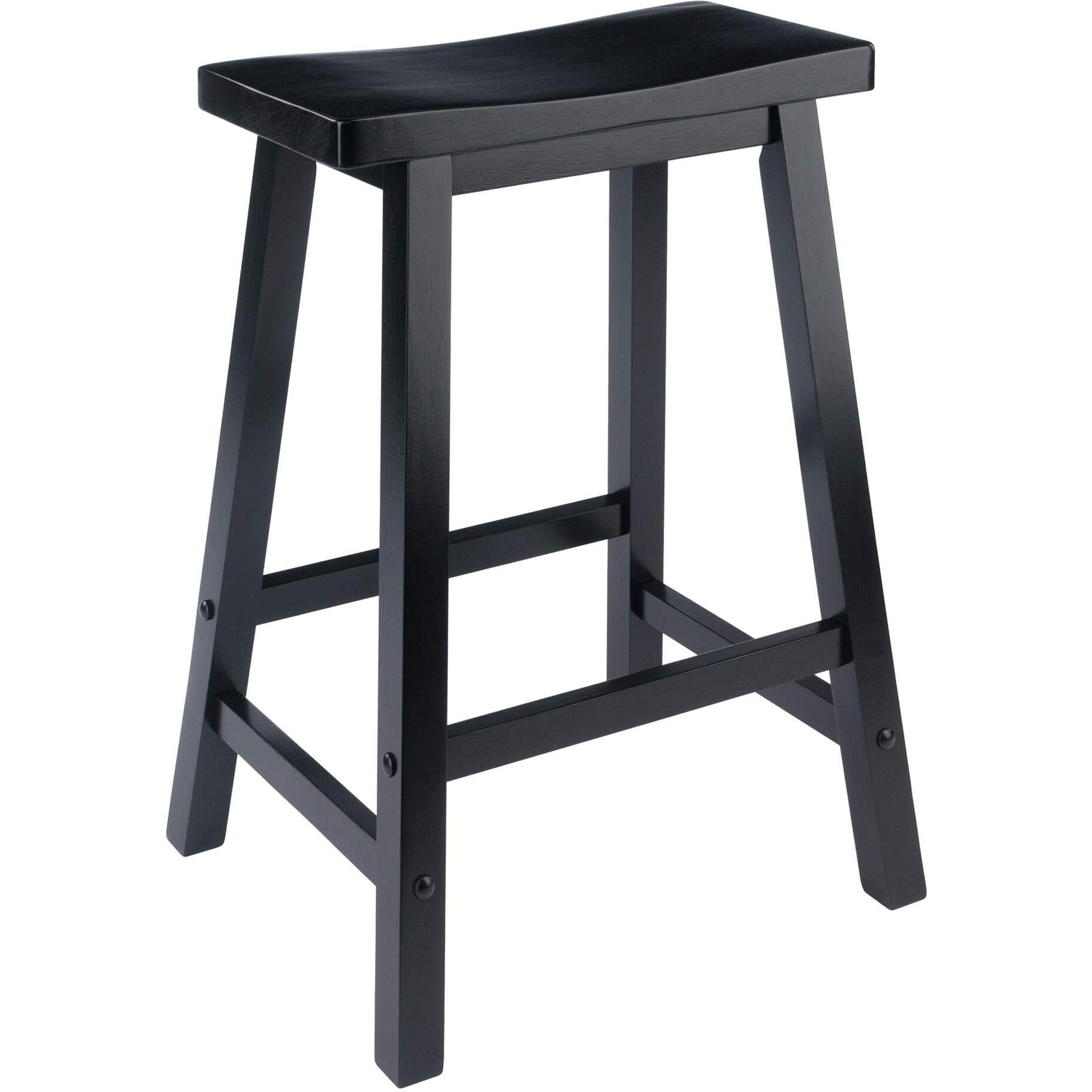 Winsome 20084 Satori Stool  24  Black