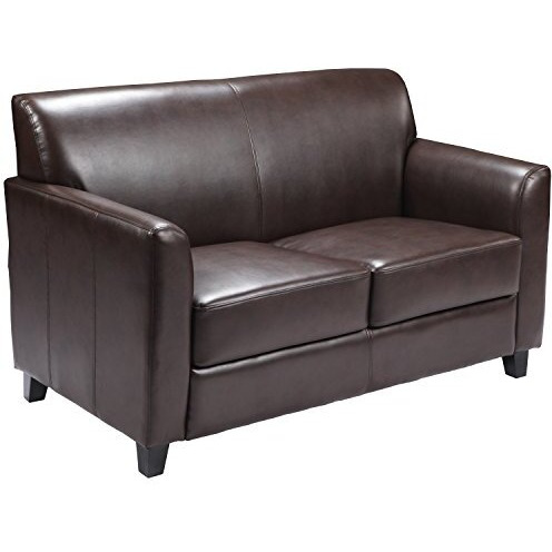 Hercules Diplomat Series Brown Leathersoft Loveseat