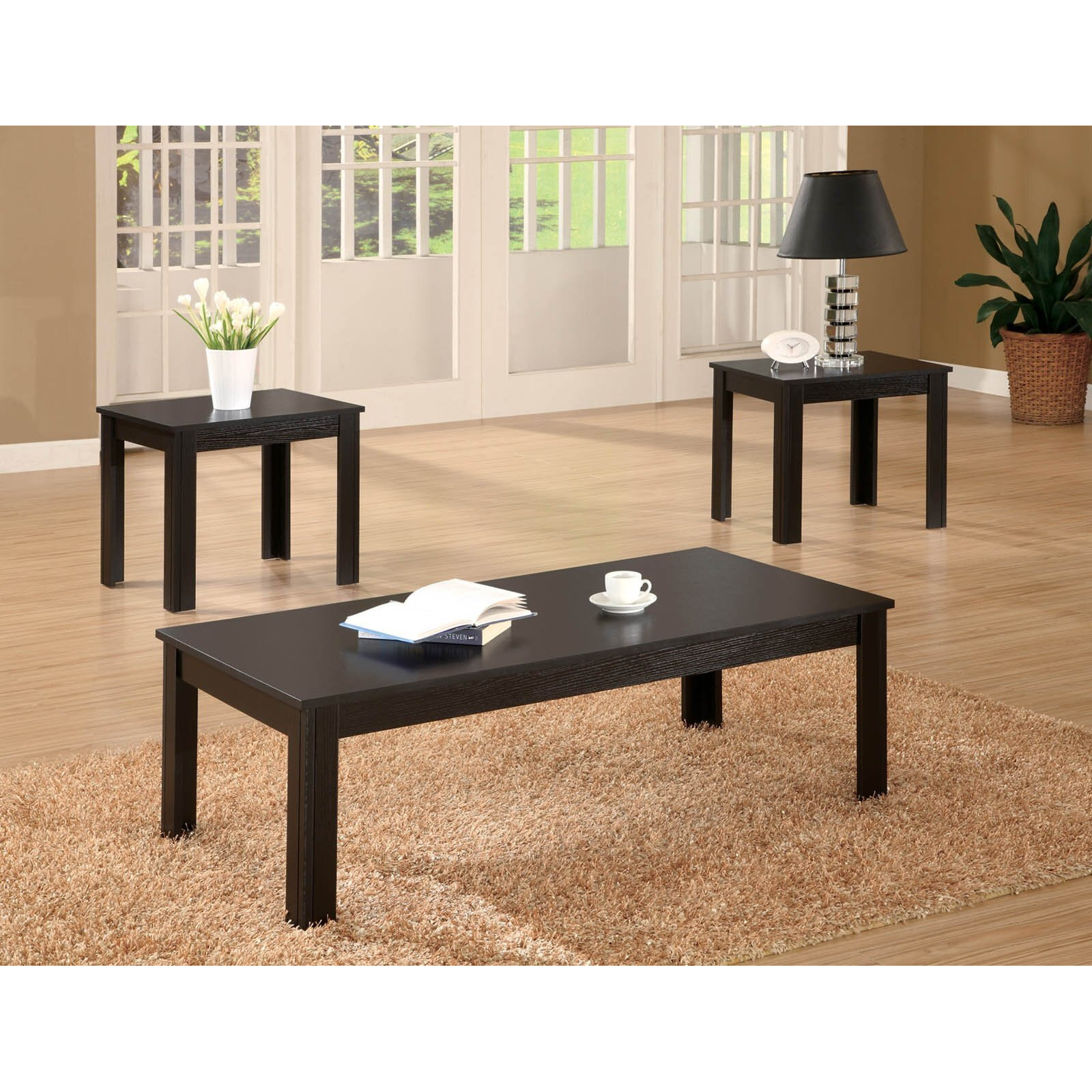 3 Pc Coffee Table Set