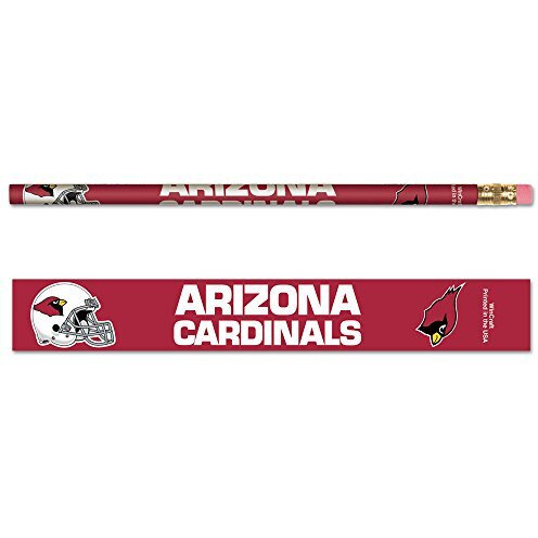 Arizona Cardinals Pencil 6 Pack