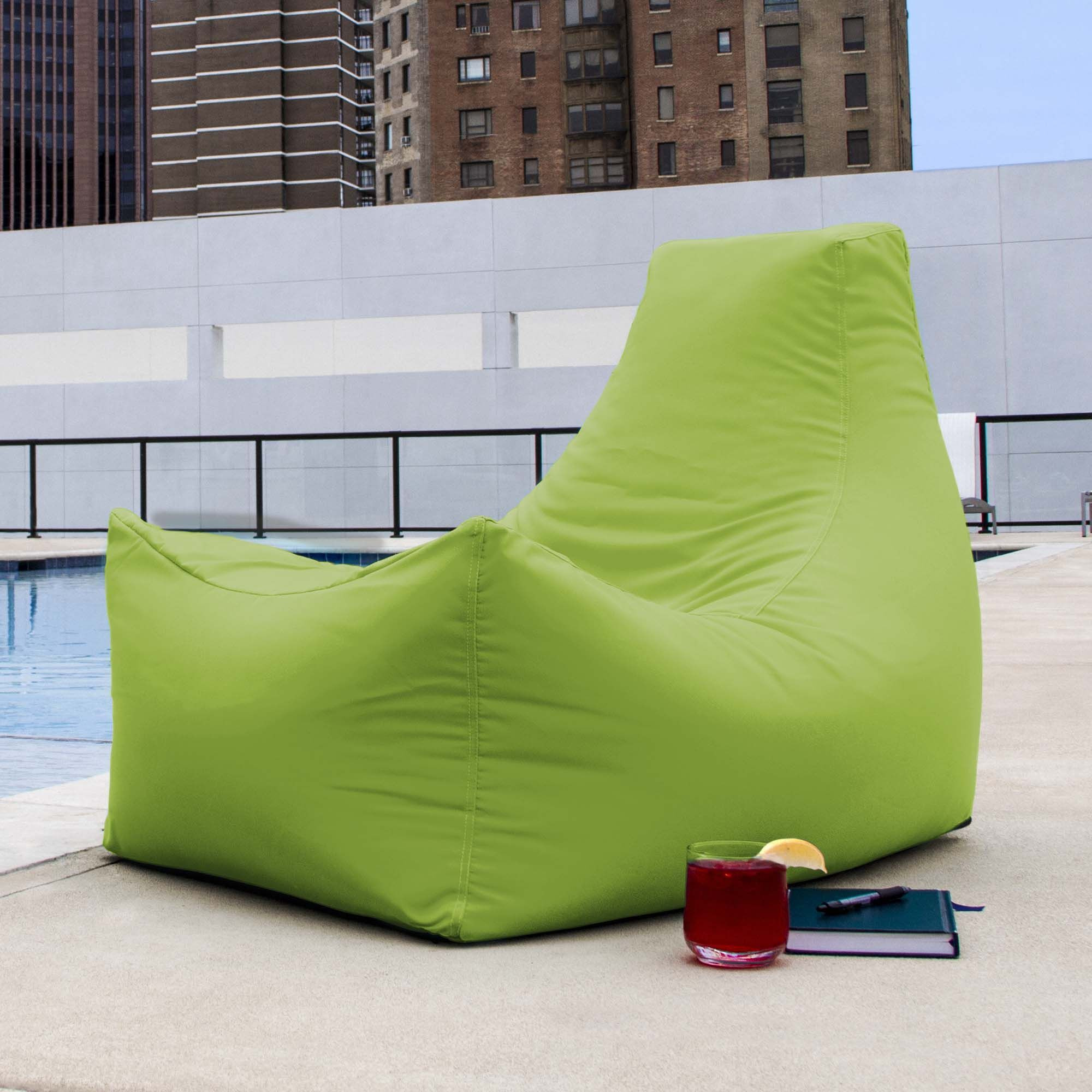 Jaxx Juniper Outdoor Bean Bag Patio Chair  Lime