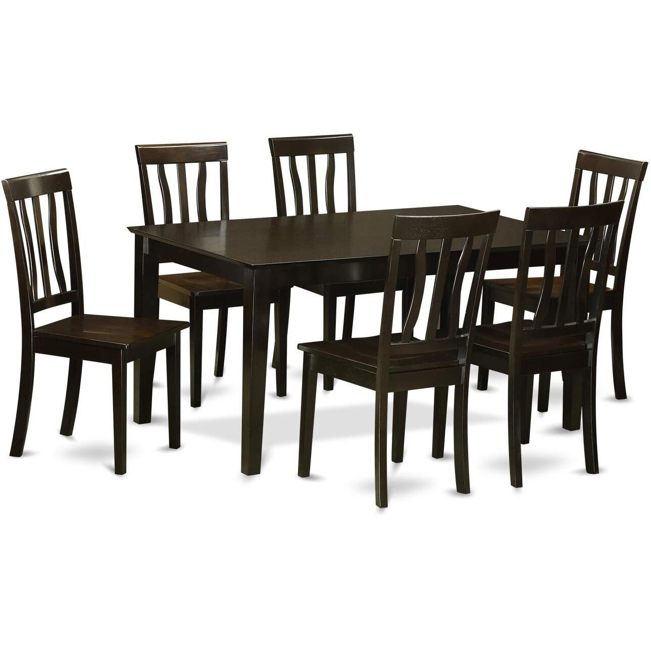 7  Pc  Kitchen  Table  Set-  Kitchen  Table  And  6  Dining  Chairs