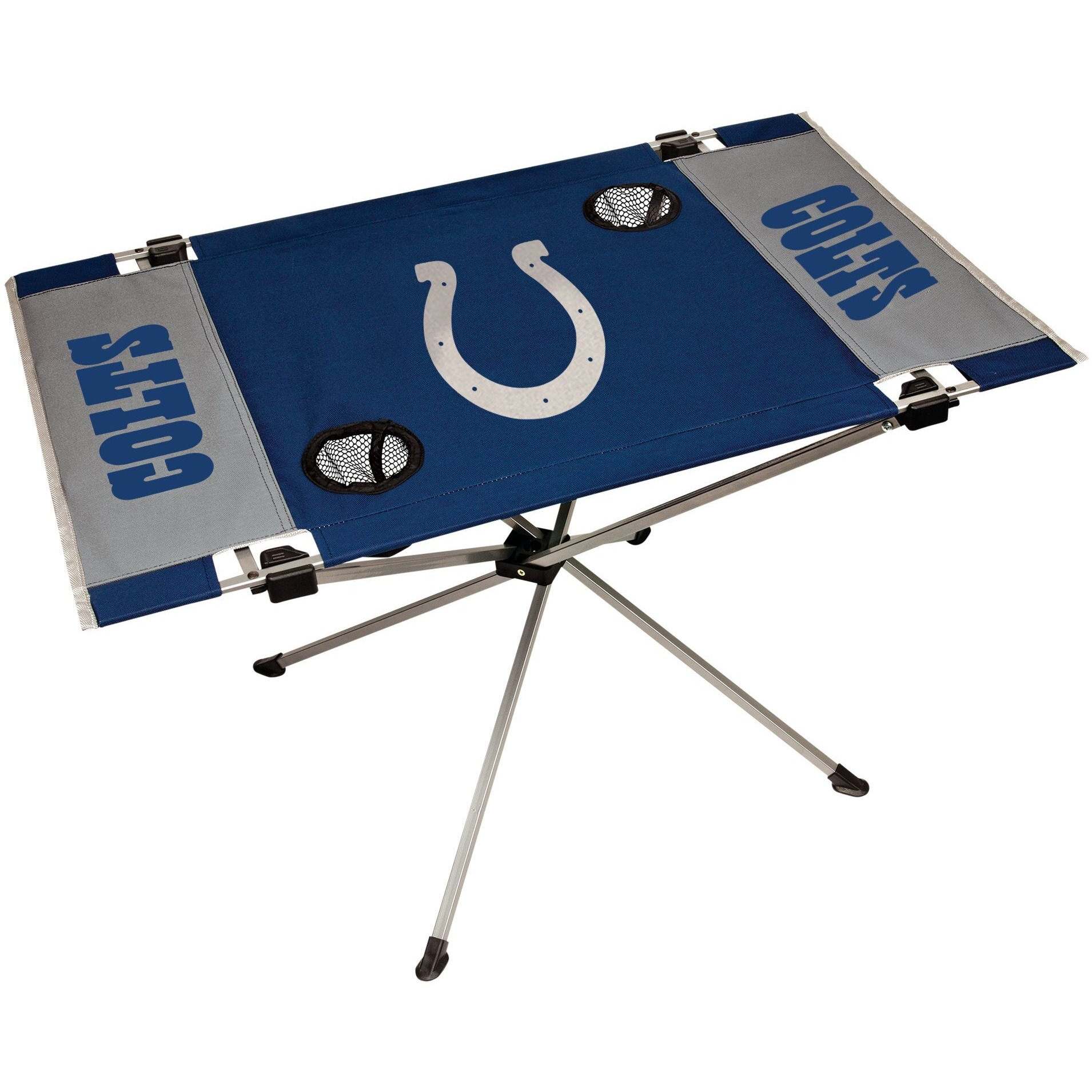 Nfl Portable Folding Endzone Table  31.5 In X 20.7 In X 19 In  Indianapolis Colts