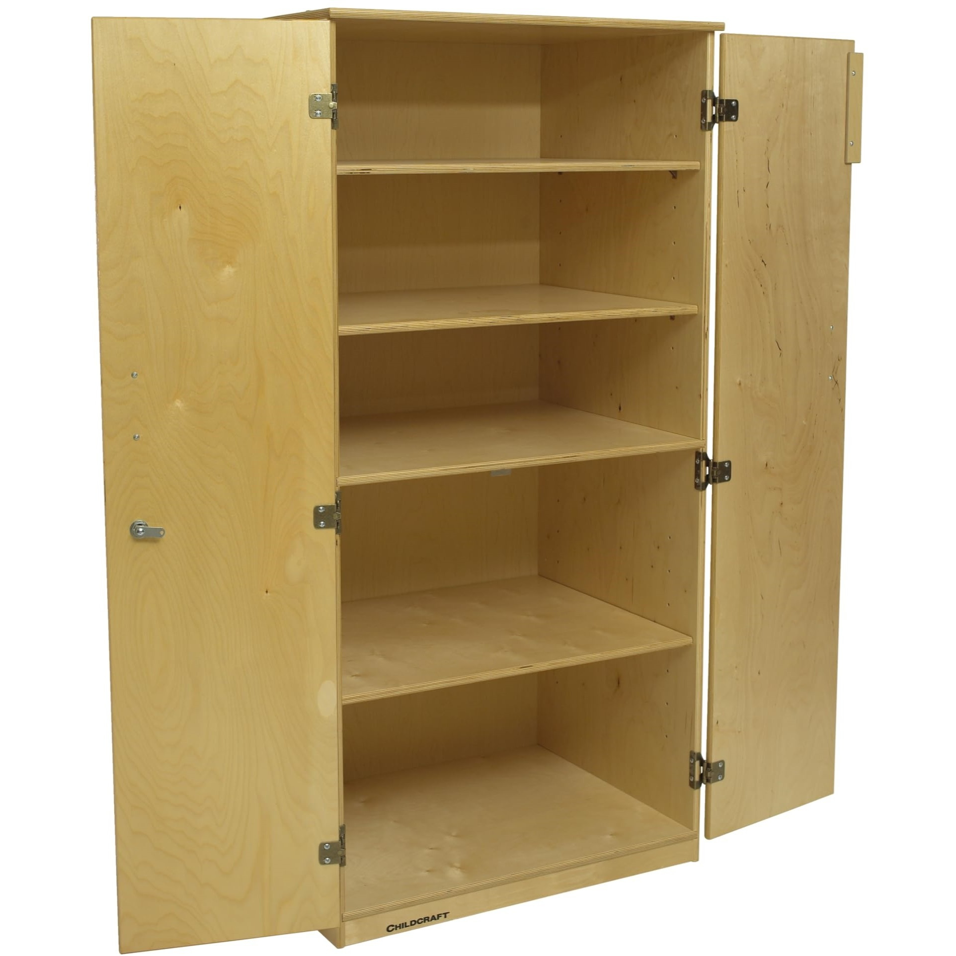 Childcraft Locking 2-Door Storage Unit  29-3/4 X 23 X 60 Inches