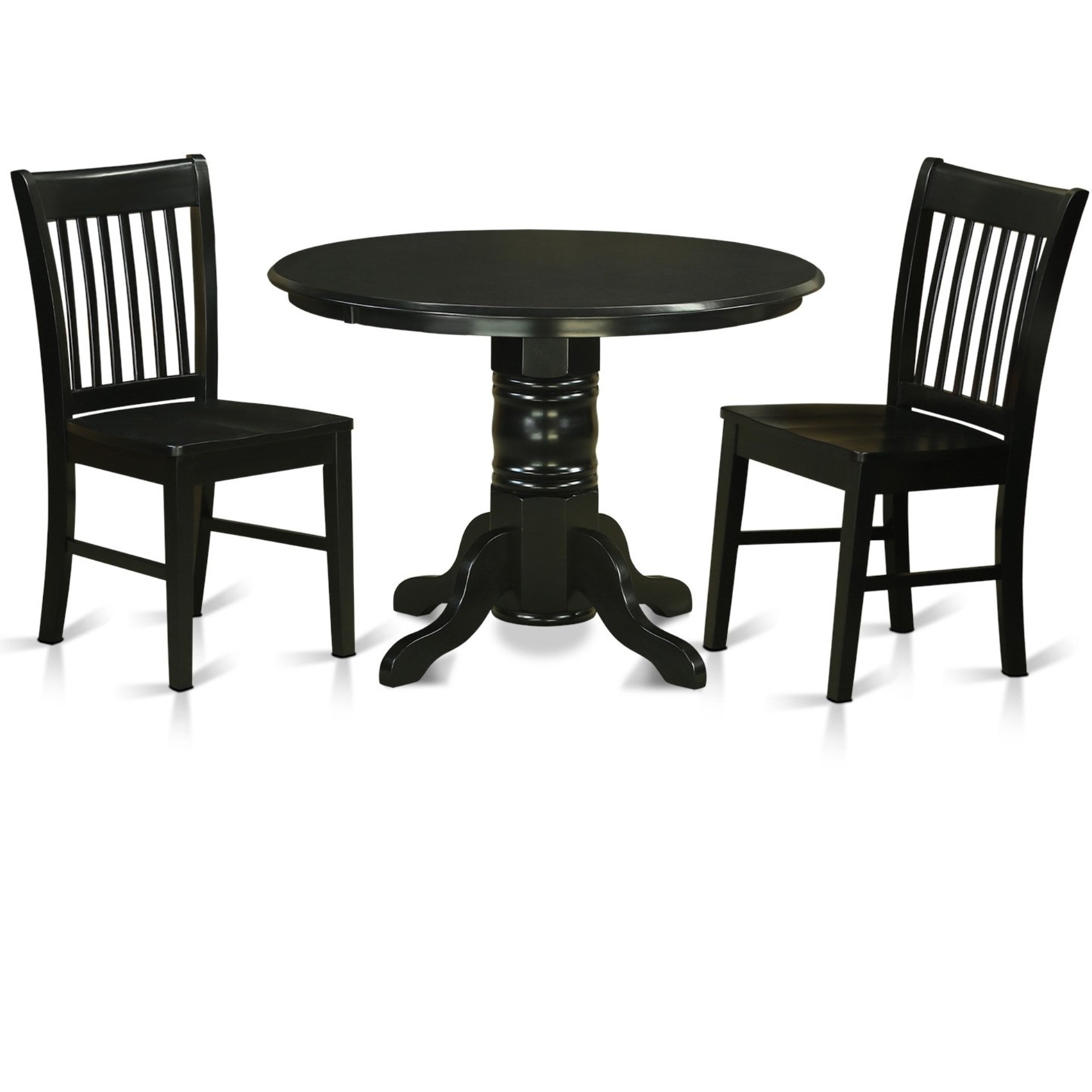 3  Pctable  Set-Table  And  2  Dining  Chairs