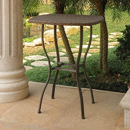 Valencia Resin Wicker/Steel Bar Height Table