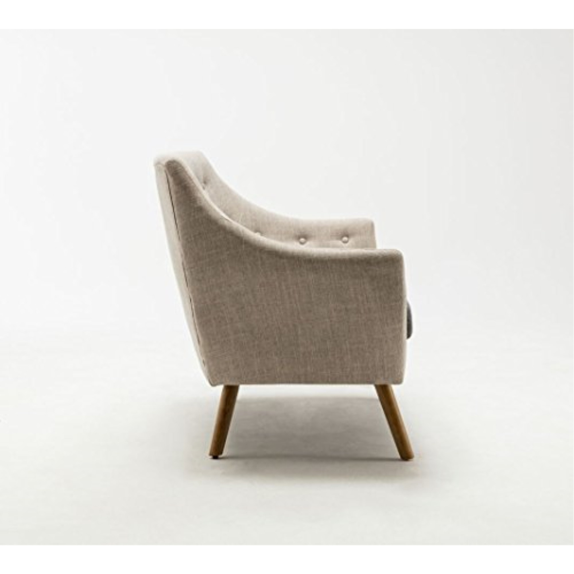 Kara Loveseat [Light Gray  Dark Gray Seat]