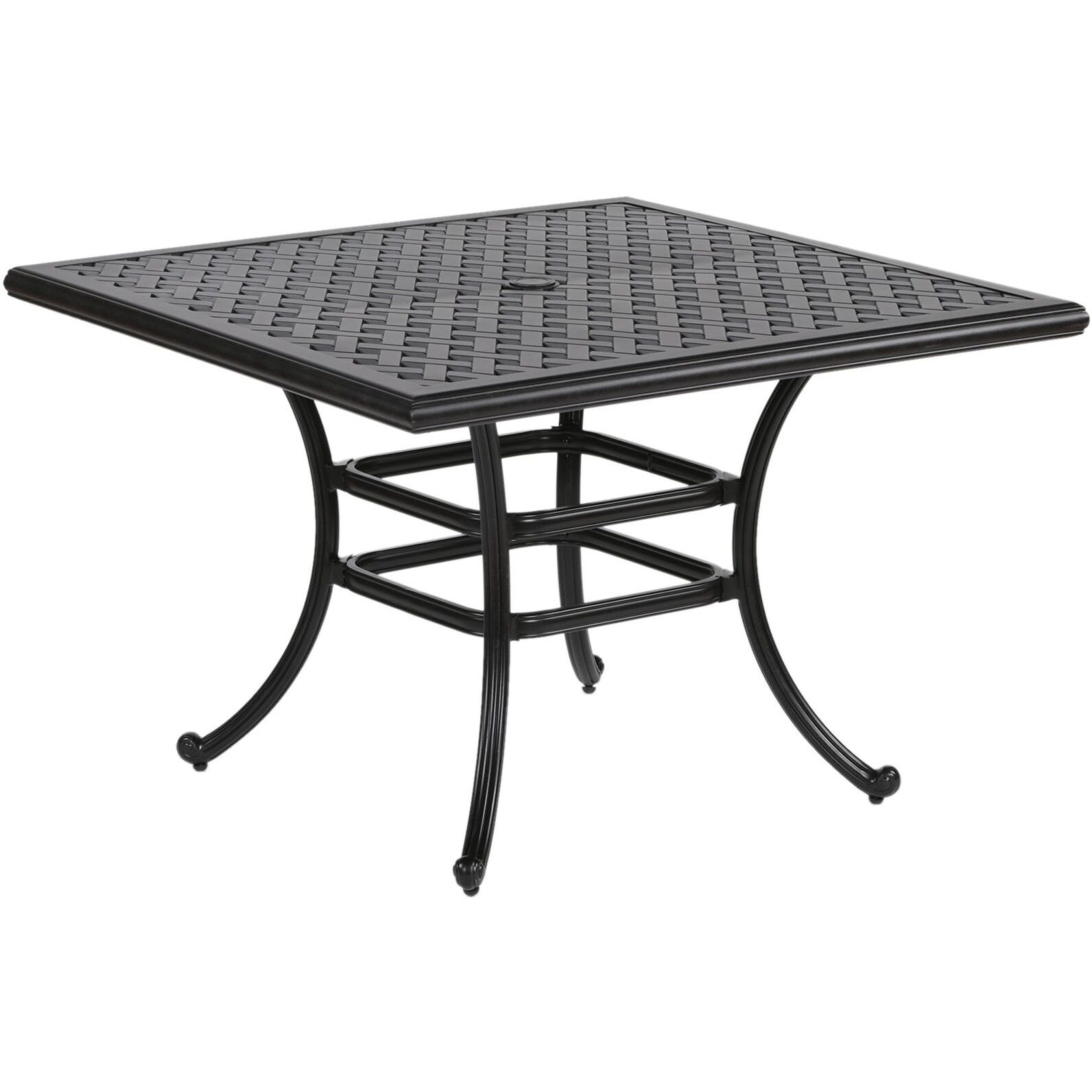 44 Square Dining Table  Dark Lava Bronze(D0102H73Jfp)