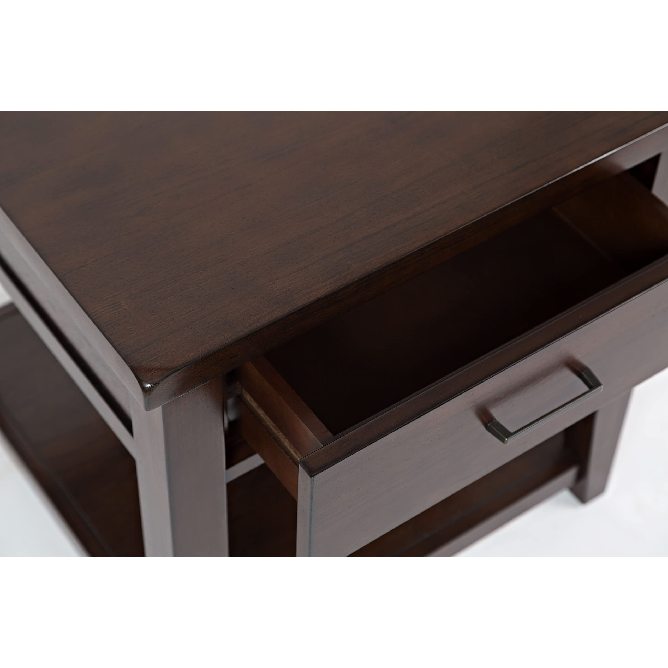 Jofran Inc. Twin Cities End Table With Storage