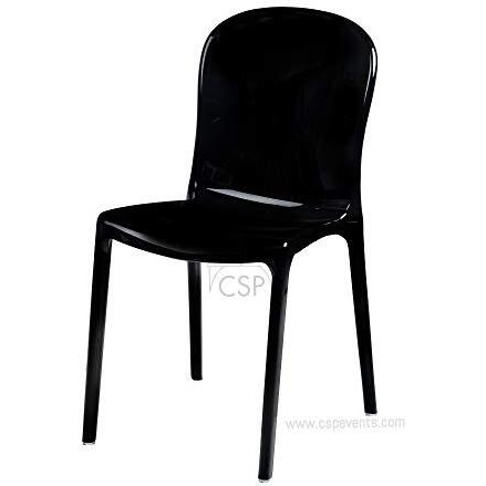 Commerical Seating Products Rpc Bk Black Genoa Chairs