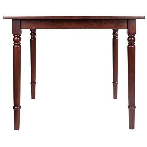 Winsome 94736 Mornay Dining Table  Walnut  35"" Square