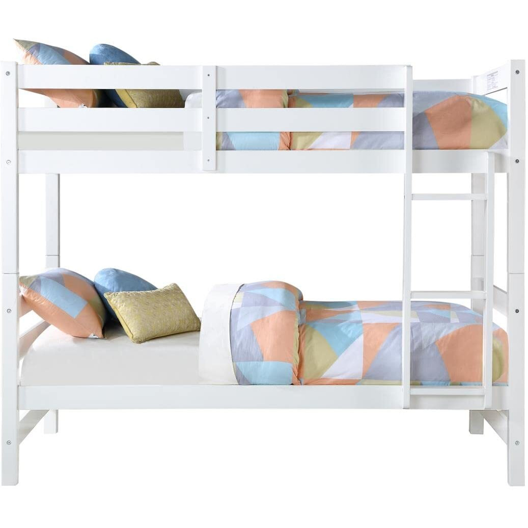 Acme Ronnie Twin/Twin Bunk Bed In White