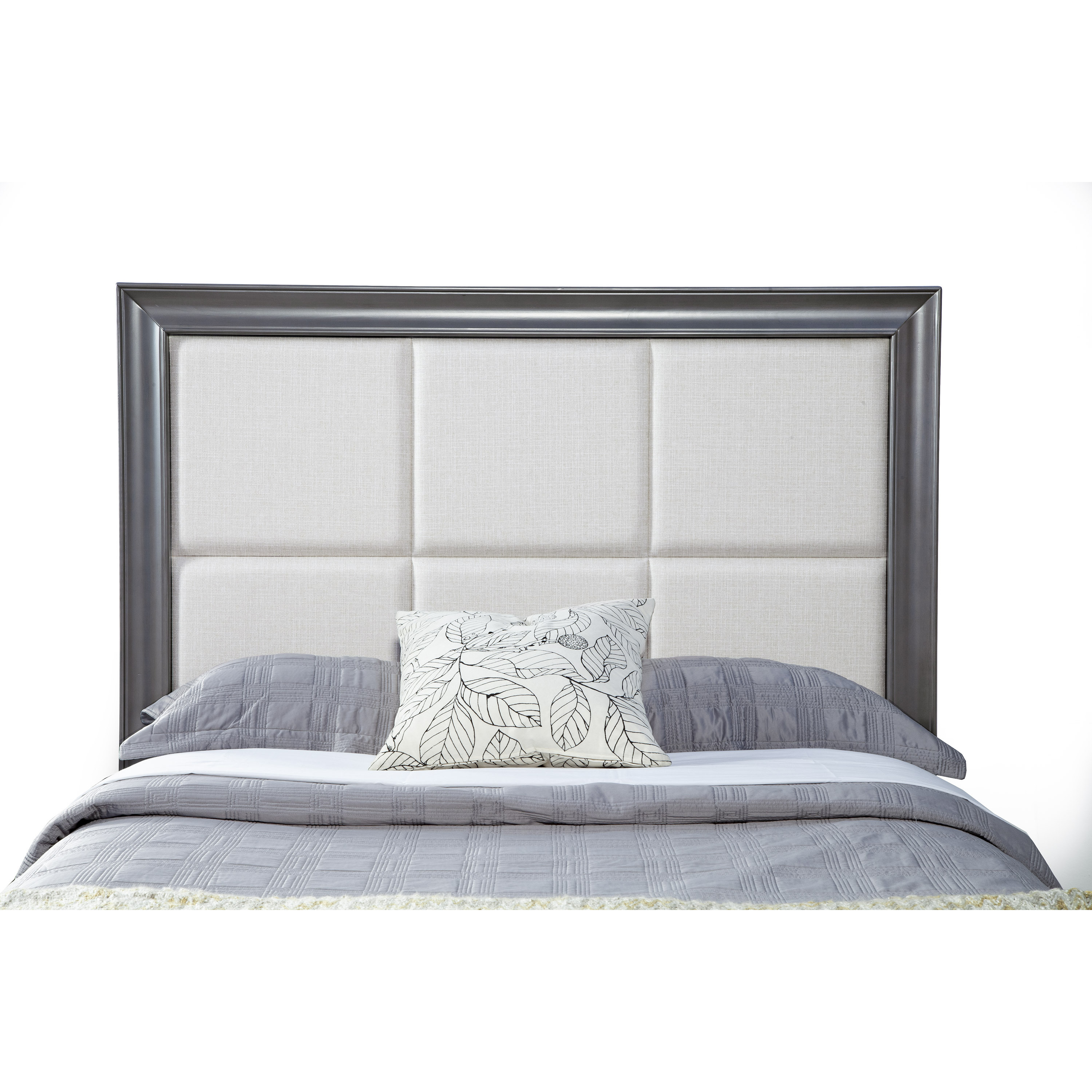 Lorraine Standard King Storage Bed  Dark Grey