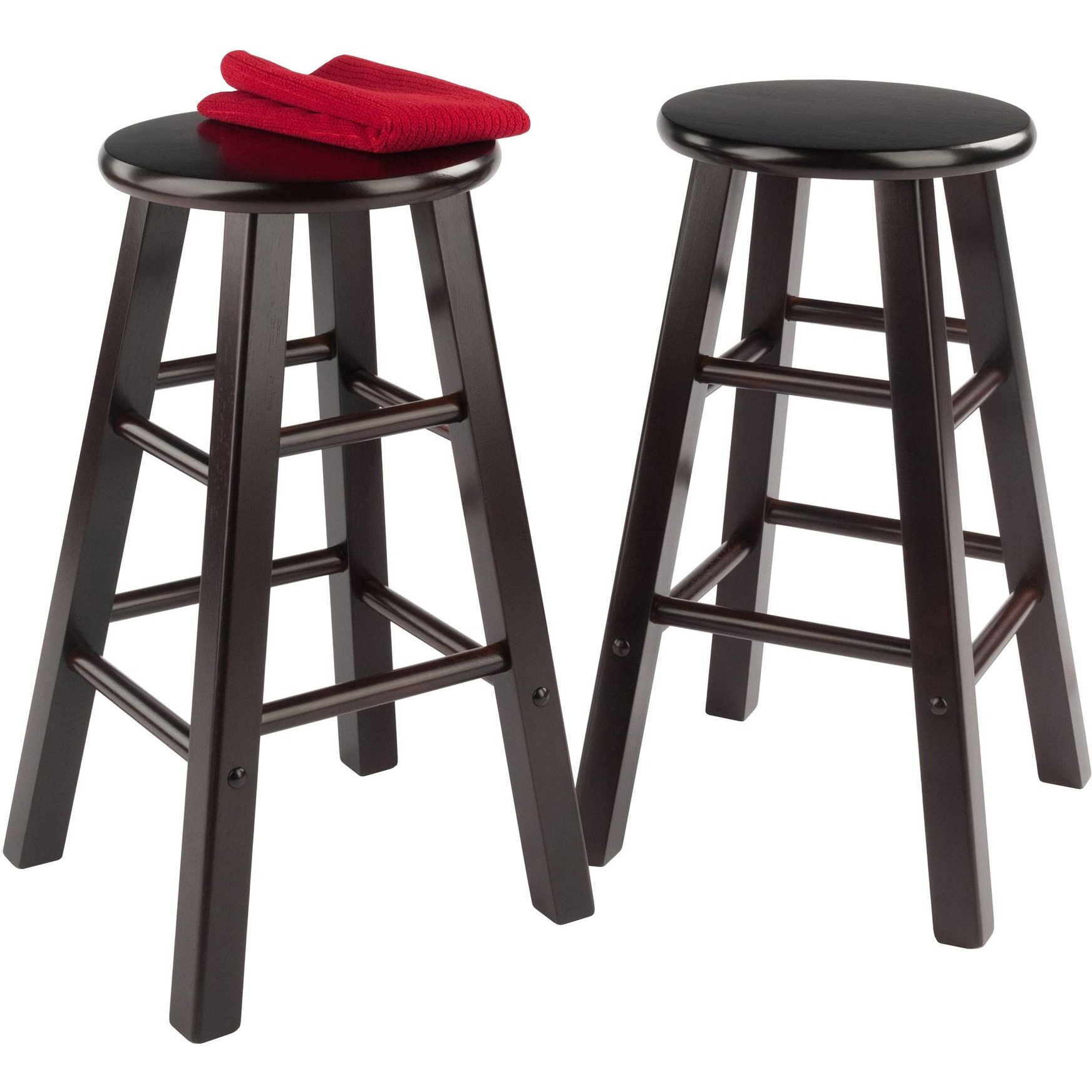 Element Counter Stools  2-Pc Set  Espresso(D0102Hxvue8.)