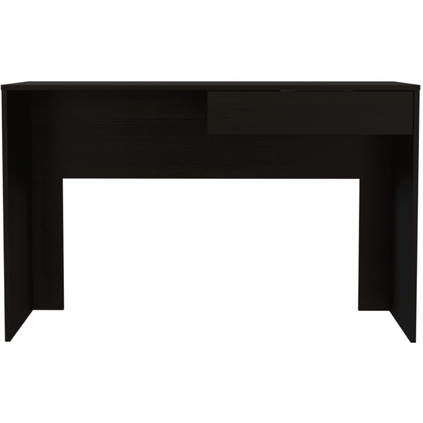 Acanto 1 Drawer Computer Desk Black Wengue