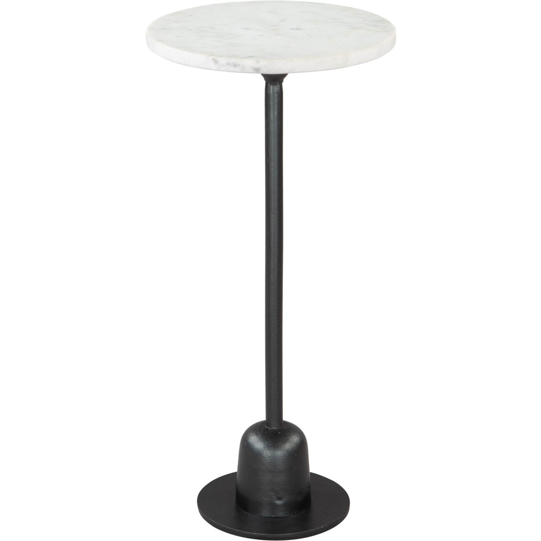 Woozy Side Table White And Black