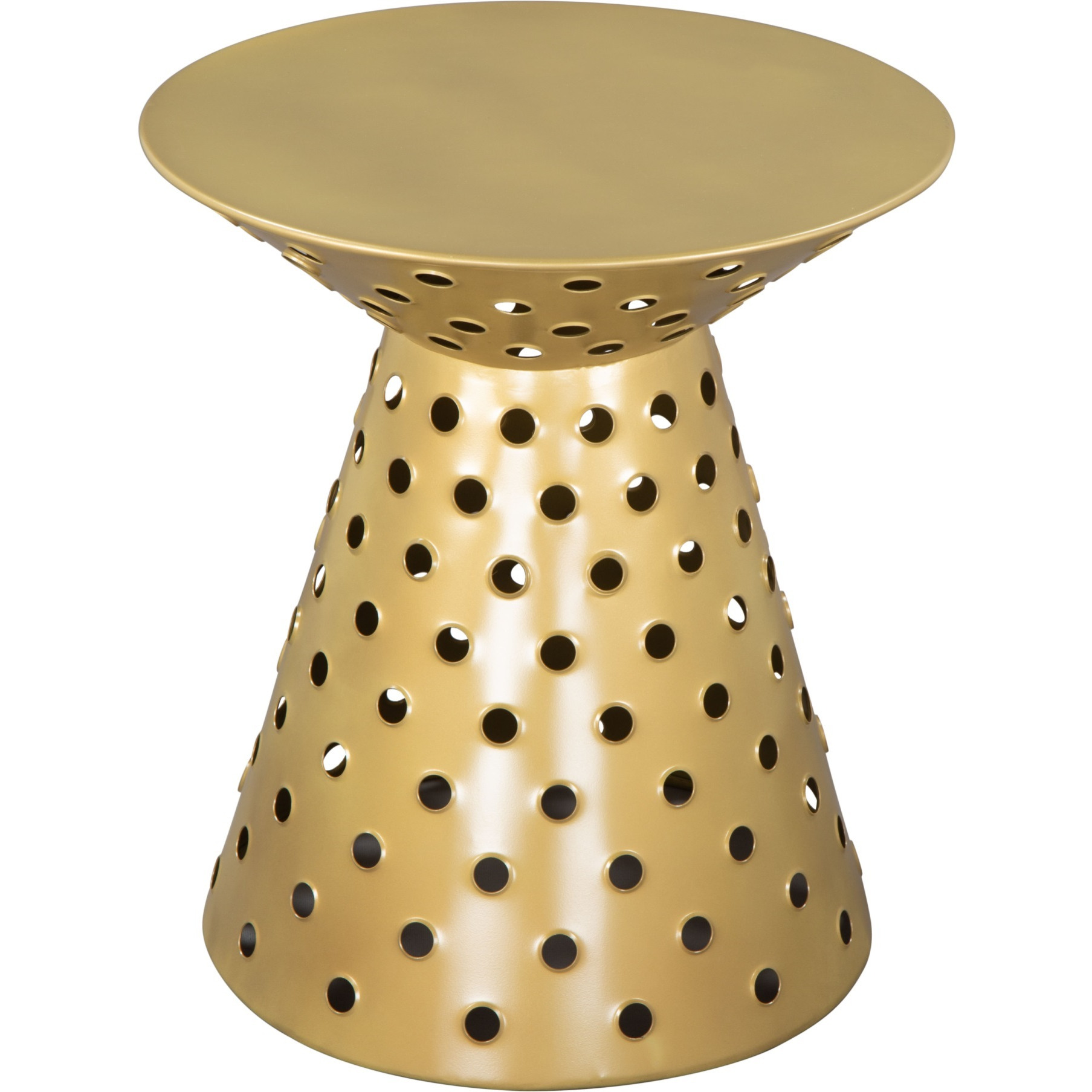 Proton Side Table Gold