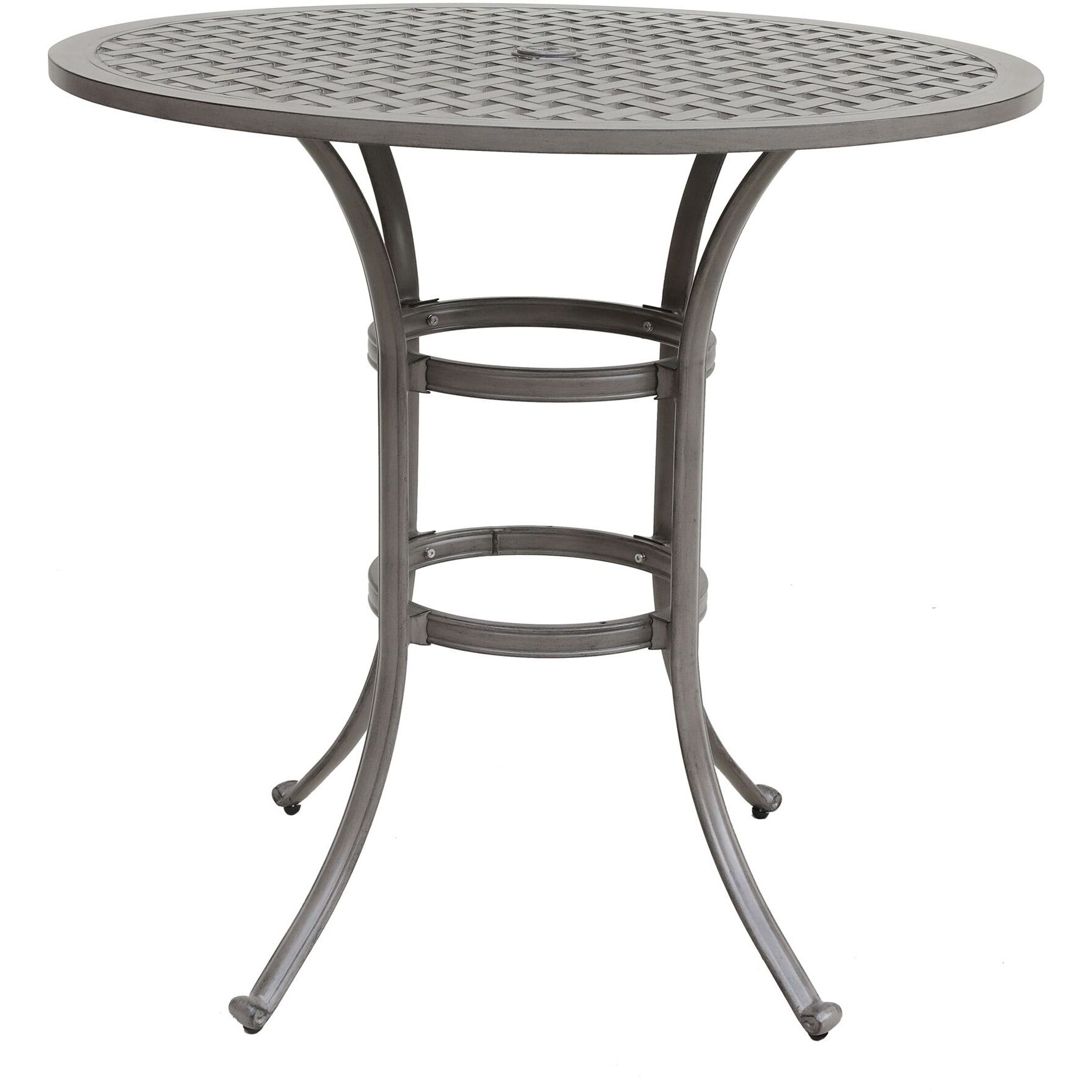 42 Inches Cast Aluminum Round Bar Table(D0102H5L5Nj)