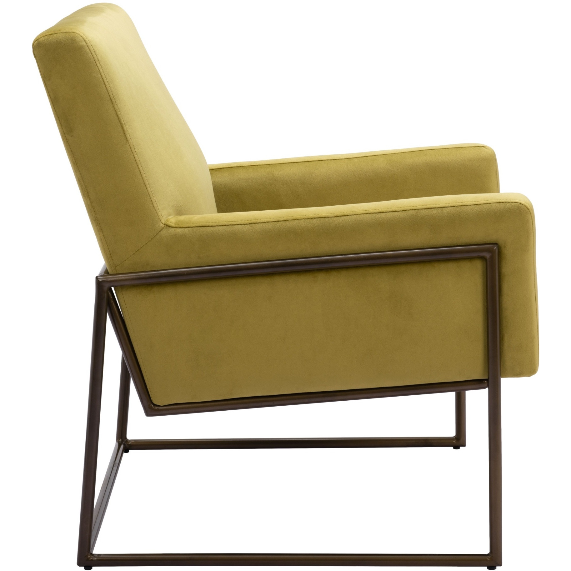 New York Accent Chair Olive Green