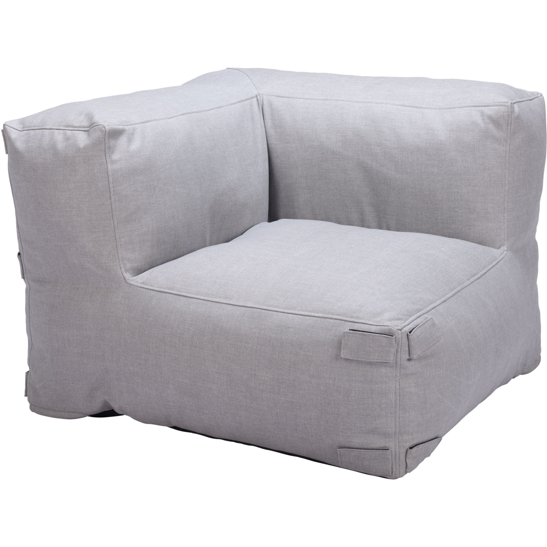 Luanda Corner Chair Gray