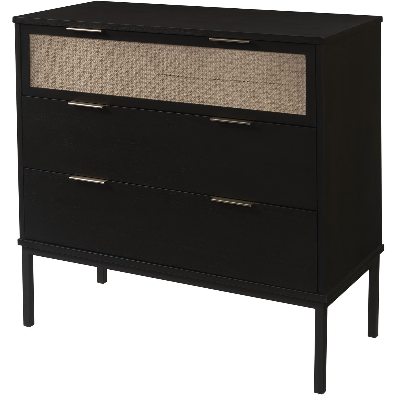 Caine Rattan Chest 3 Drawers