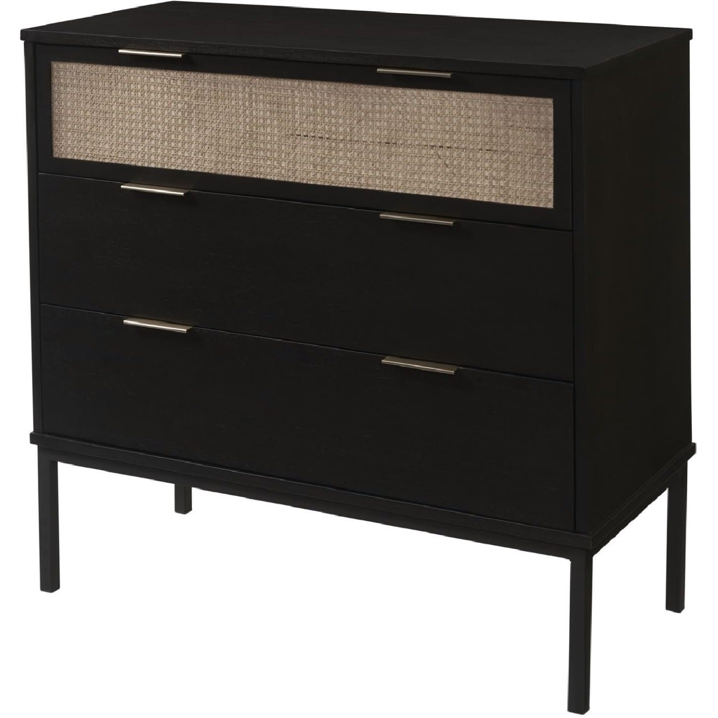 Caine Rattan Chest 3 Drawers