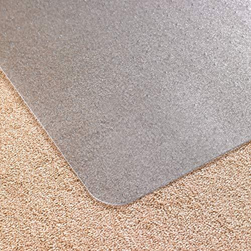 Floortex Basic Chair Mat With Lip 48"" X 36"" For Low Pile Carpets