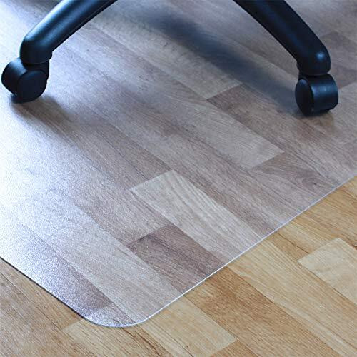 Floortex Cleartex 129020Lv Advantagemat Pvc Rectangular Lipped Chair Mat For Hard Floor And Carpet Tiles 36 X 48 In.